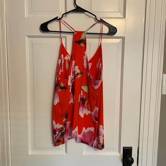 NWT Bright Floral Spaghetti Tank - Size Medium - Picture 5 of 6